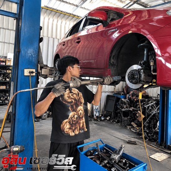 ซ่อมคอพวงมาลัยไฟฟ้า - อู่สิน เซอร์วิส - รับซ่อมระบบเบรค ABS